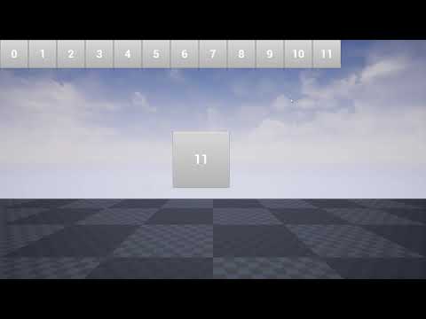 UE4 UMG Slide Page Showcase