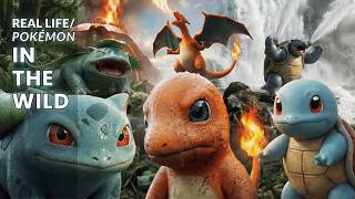Real Life Pokémon: Kanto Starters — Who Survives the Wild (Pokémon Documentary)