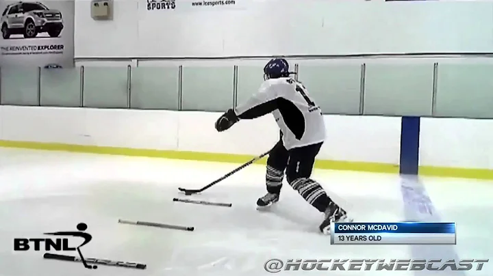 Connor McDavid Stickhandling at the age of 13 (HD)