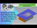 41-Mastercam Trim By Plane #Mastercam Trim To Surface #Mastercam Trim To Sheet #How To Trim Solid