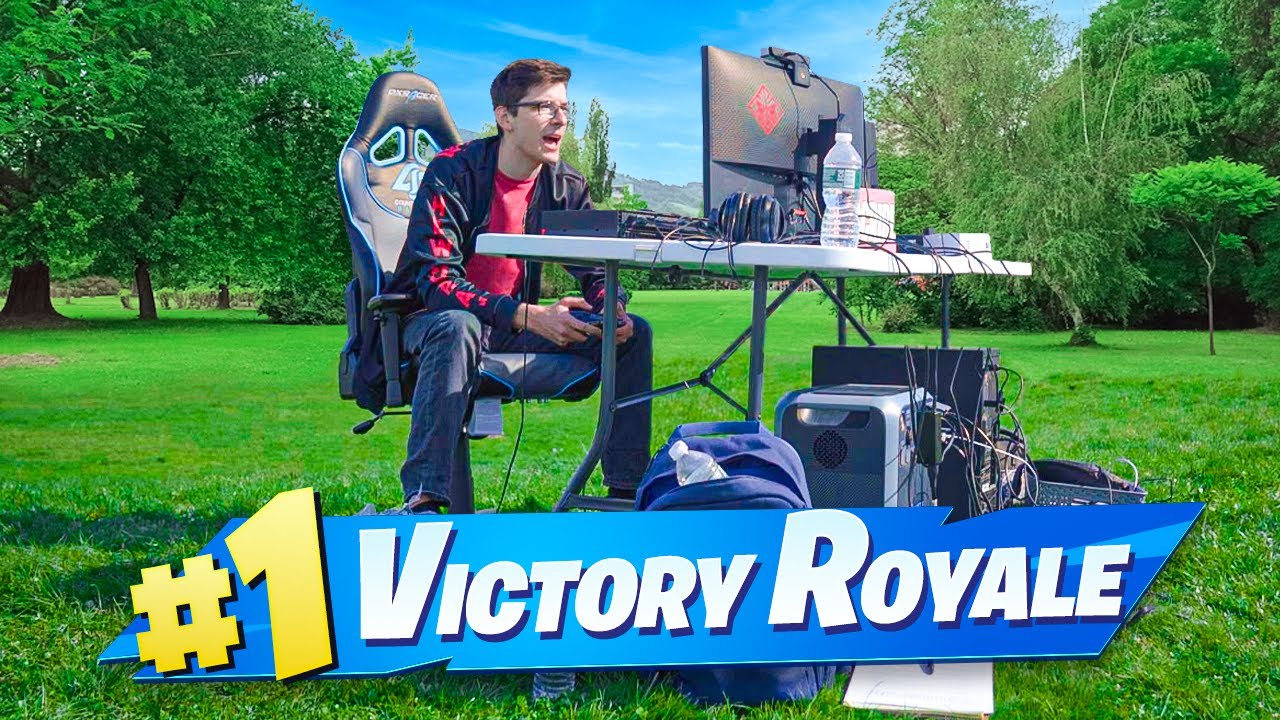 The Fortnite player whose record made the community ask him to 'go touch  grass