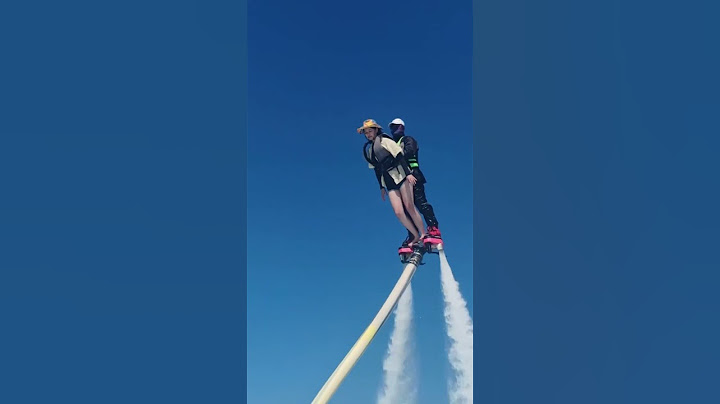 Flyboard ride is so fun 🤪😚✌️ #amusementpark #adventure #flyboard #bluesilver