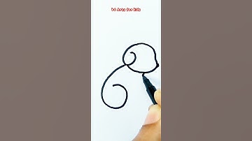 How to Draw Dog for Number "6" || b6 Arts for kids