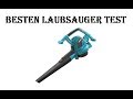 5 Besten Laubsauger Test 2021