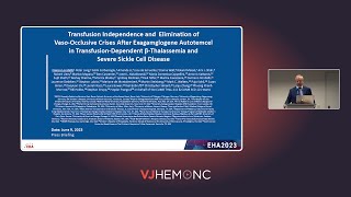 CLIMB Thal-111 & CLIMB SCD-121: TI and elimination of VOCs after exa-cel in TDT and SCD