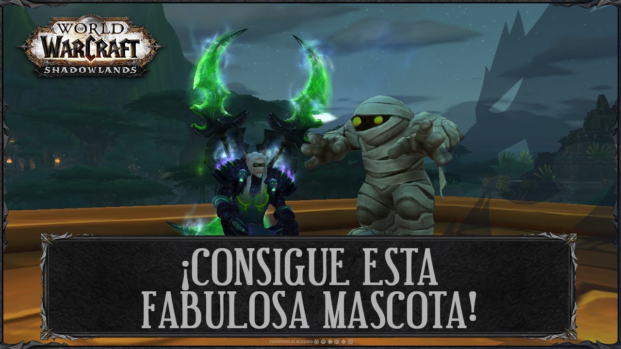 ¡CÓMO CONSEGUIR A MIIMII! | Guía de Mascota - Battle for Azeroth | Logro Cómo conservar una momia