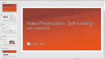 Self-running Powerpoint for Digital Signage