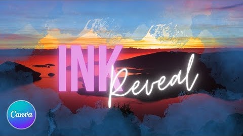 Ink Reveal Slideshow Animation Video Canva Tutorial | Animated Slideshow Bananay Ka Asaan Tareeka