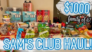 1000 Sams Club Haul