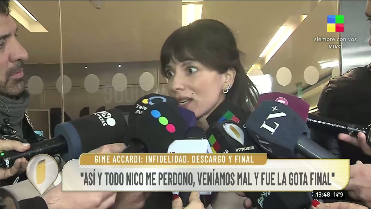 🗣️ GIMENA ACCARDI SOBRE SU INFIDELIDAD A NICO VÁZQUEZ: 