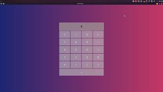 Simple Rust GUI calculator screenshot 3