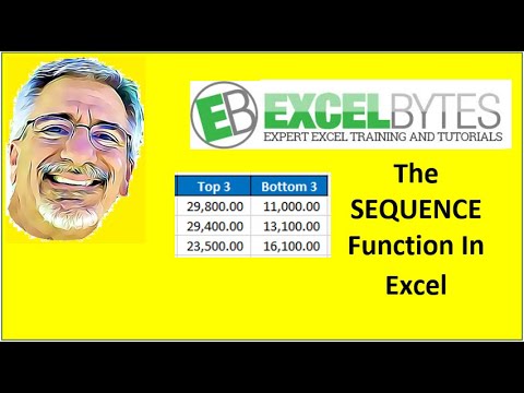 The SEQUENCE Function In Excel