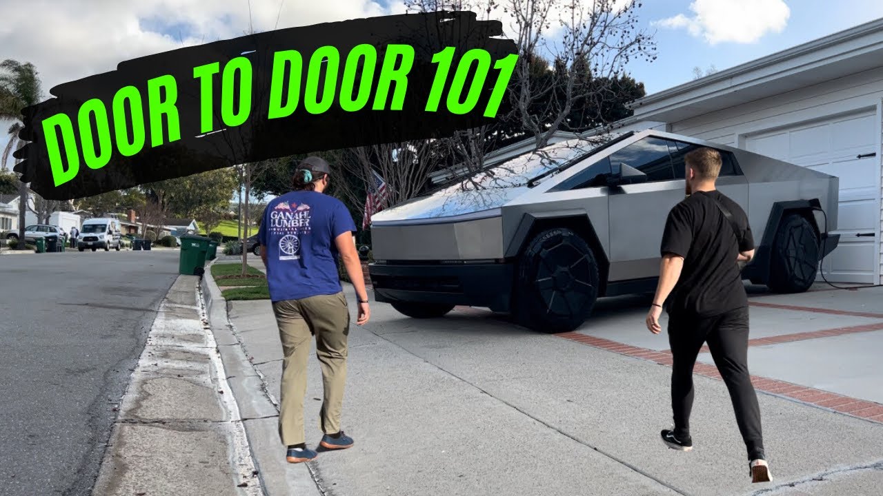 Лучший способ выбивать двери и получать работу по мытью окон стоимостью от 500 долларов!