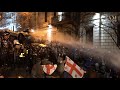 Gas and water cannons against 30 thousand protesters in Tbilisi against the bill on foreign agents