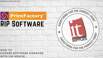 GMG PrintFactory - Licensing Software Manager