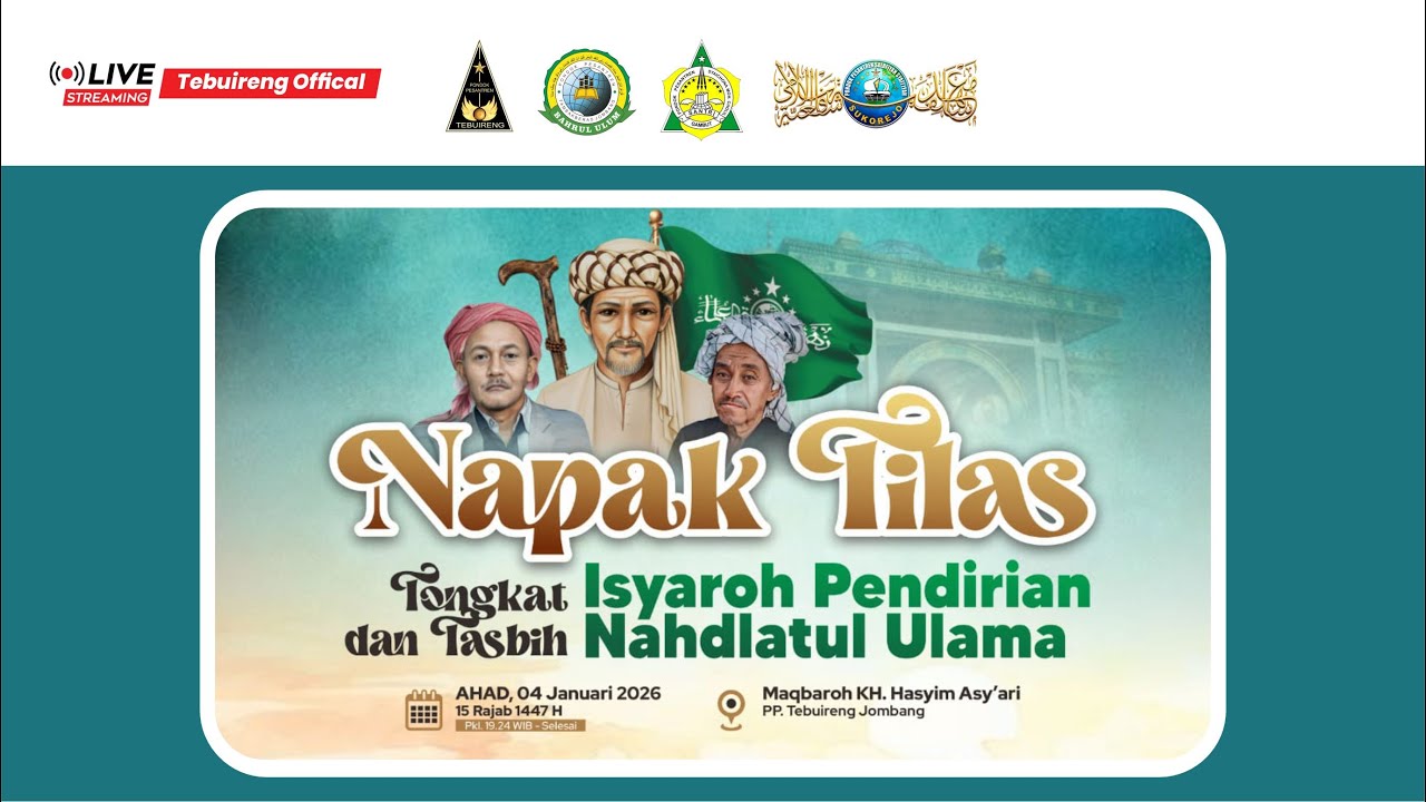 NAPAK TILAS TONGKAT DAN TASBIH ISYAROH PENDIRIAN JAM'IYAH NAHDLATUL ULAMA DI PESANTREN TEBUIRENG