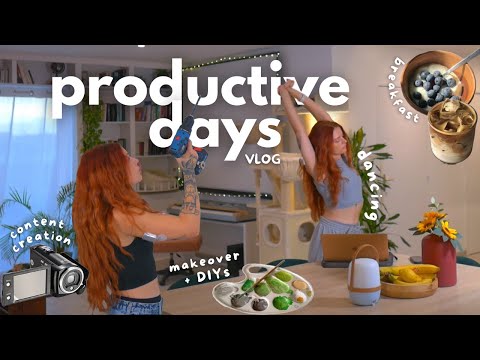 Creative Week in My Life: Home Makeover, Dance, DIY, Content Creation & more 🌷 I VLOG