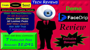 FaceDrip Review, Bonuses, Demo: One-Click A.I. App to Create, Host, Market & Sell Interactive Videos