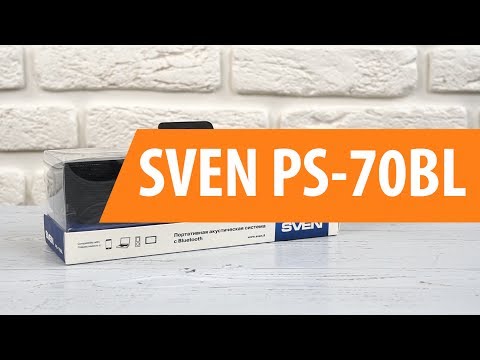 Распаковка SVEN PS-70BL / Unboxing SVEN PS-70BL