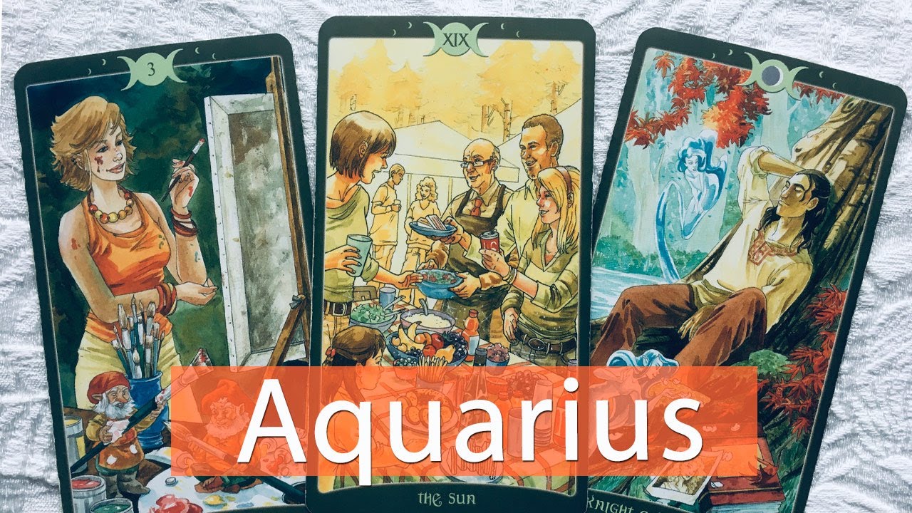 AQUARIUS -  A transition toward happiness. You may share a song