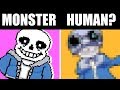 5 UNDERTALE CHARACTERS TRANSFORMED INTO HUMANS [Transforming Them From Monsters]