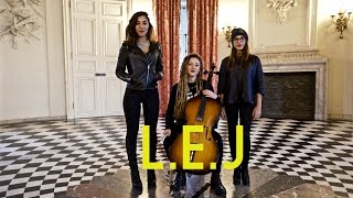 Video thumbnail of "L.E.J - CAN'T HOLD US - Macklemore Cover - Acoustic Session - "Bruxelles Ma Belle" 1/2"