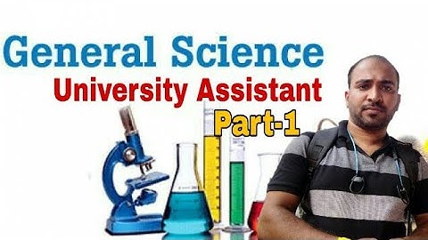 General Science/ സയൻസ്/ University Assistant