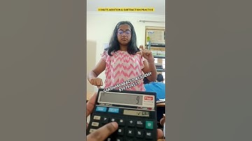 Abacus 3 DIGITS ADDITION & SUBTRACTION Amazing PRACTICE Video #learn #maths #class #shorts #trending