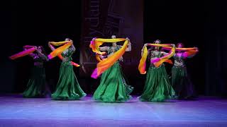 Ориенталь Оазис Группа Взрослые на Гала Концерте Лиги Профессионалов восточного танца в Туле 2024