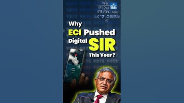Digitization of SIR Explained | ECI’s New Digital Voter Update System |DNA Short | NEXT IAS