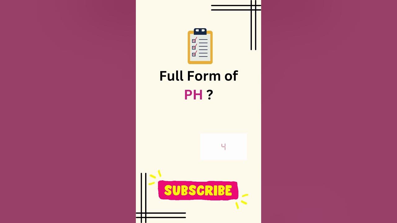 full-form-of-ph-ll-ph-ka-full-form-ll-potential-of-hydrogen-youtube