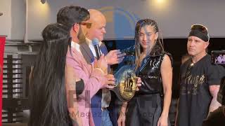 Karely Ruiz & Marcela Mistral face off before the big Ring Royale fight