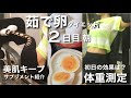 【Diet】緊急！ゆで卵ダイエット2日目朝体重測定＆美肌キープサプリメントも多数紹介！