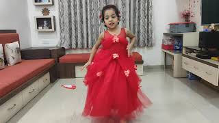 Mera nam chin chin chu easy dance steps... by cute little girl...for kids..