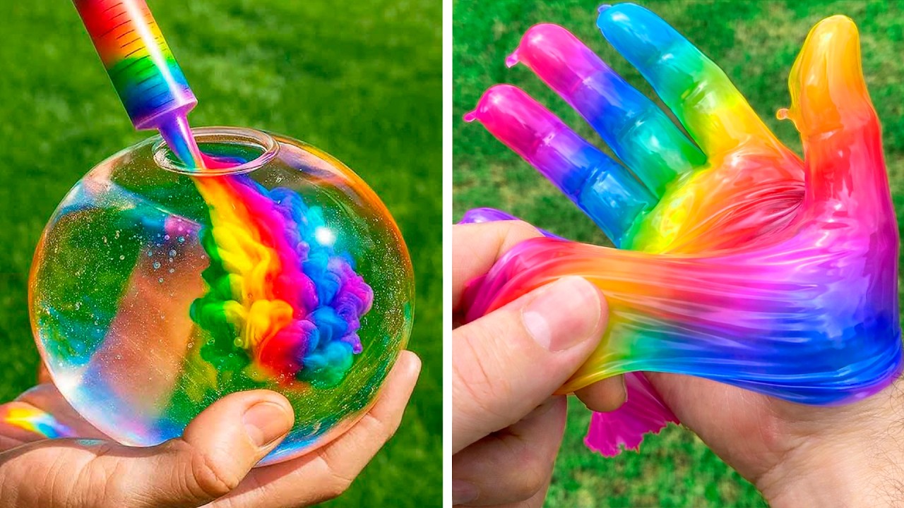 8 Hours of Oddly Satisfying Videos with Calming Music for Stress Relief & Sleep