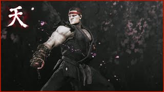 Young Akuma Training Under Ryu