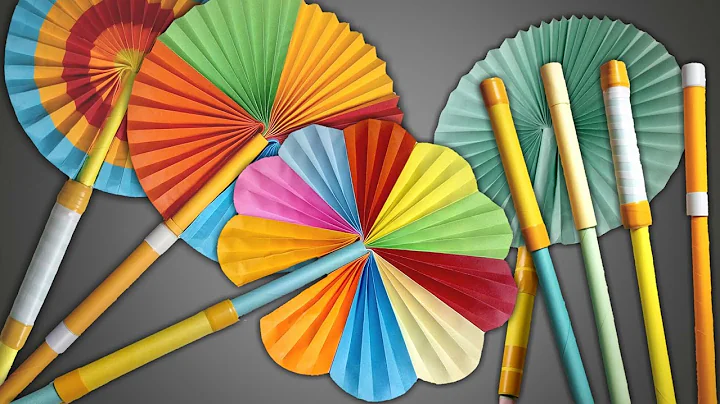 How To Make Paper Fan | Magic Hand Fan | Magic Paper Fan | DIY Hand Fan | How To Make Magic Fan