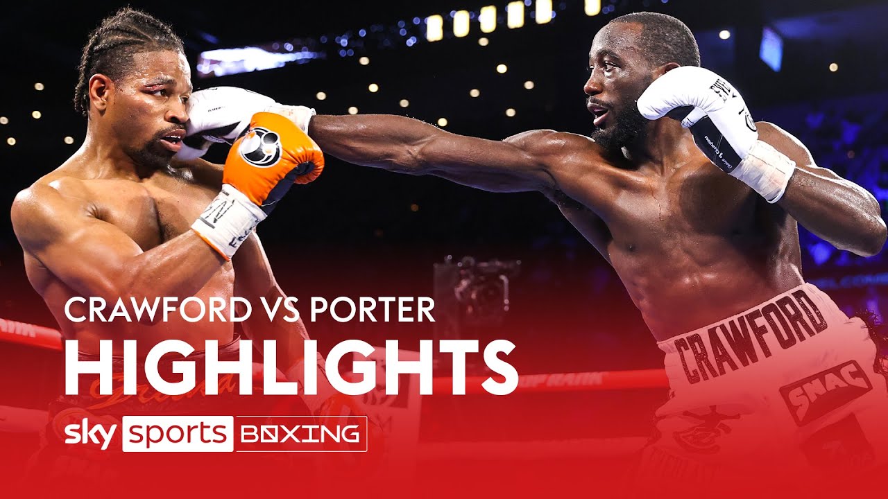 HIGHLIGHTS Terence Crawford stops Shawn Porter to defend WBO Welterweight title