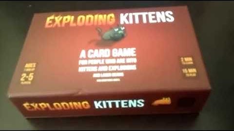 Exploding Kittens Box Feature