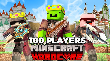 100 Players Simulate KINGDOM CIVILIZATION In this Minecraft Server