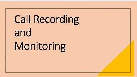 Call recording and monitoring using SPAN and Cisco Media Sense