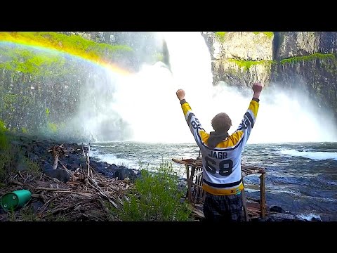 Fishing the Largest Waterfall in Washington - PALOUSE FALLS