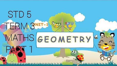 STD 5 TERM 3 MATHS UNIT 1 GEOMETRY PERIMETER PART 1