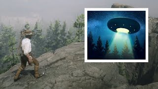 Alien Contact HIDDEN CLUES  Found in Red Dead Redemption 2 Online!