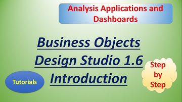 Business Objects Design Studio 1.6 Tutorial