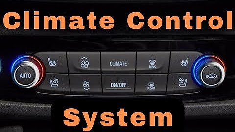 How climate control system works in a car | Automatic AC working | Tips for using auto AC