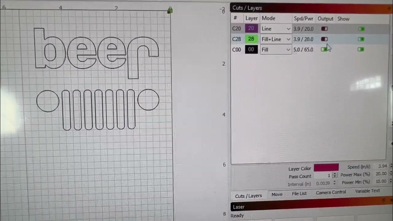 75 Watt Boss Laser LS 1420, 2020 YouTube