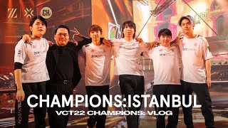 LOUDに始まりLOUDに終わる！トルコアイスもあるよ | VCT22 Champions // ZETA DIVISION VLOG