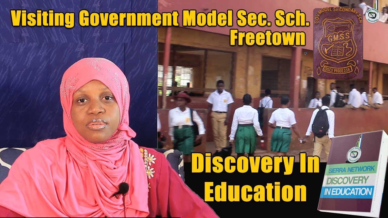 Students & Teachers Addressing "The Free Quality Education"In Sierra Leone|Gov't Model Sec School|03