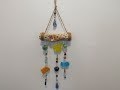 Stained Glass Windchime with Marbles and Beads /New PO in description box!